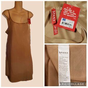 Spanx SB Sweep Cami Slip Naked 2.0 Size XLarge NWT